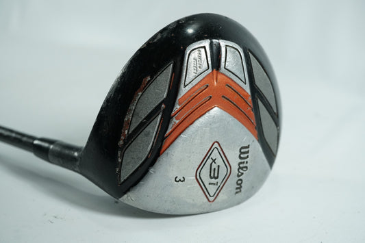 Wilson X31 3 Wood / Regular  Flex Graphite Shaft / New Grip