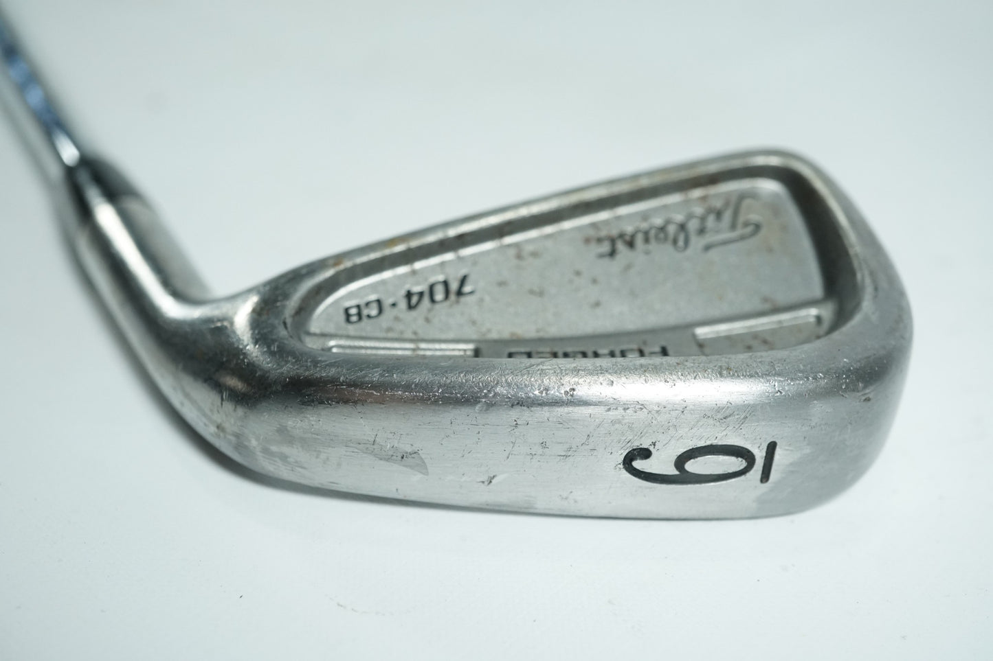 Titleist 704CB 6 Iron / Stiff Flex Steel Shaft / New Grip