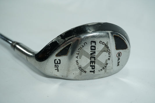 RAM Concept 3 Hybrid 21° / Steel Shaft / New Grip
