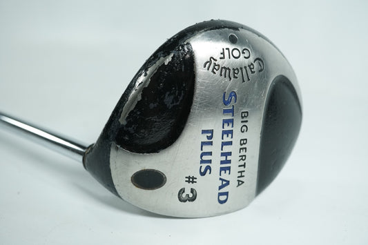 Callaway Big Bertha Steelhead Plus 3 Wood / Steel Shaft / 29032454
