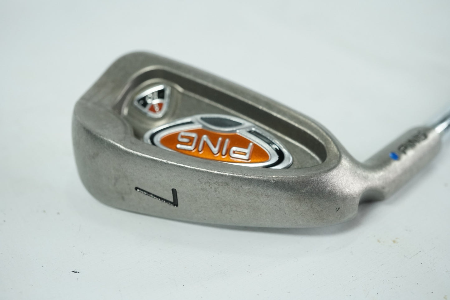 Ping i10 7 Iron / Blue Dot / Stiff Flex Steel Shaft / Left Handed