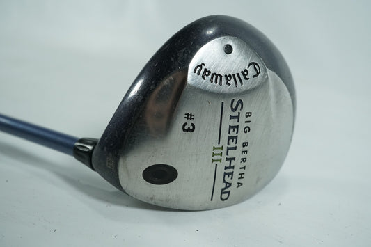 Callaway Big Bertha Steelhead 3 3 Wood / Ladies Flex Graphite Shaft / 1804244