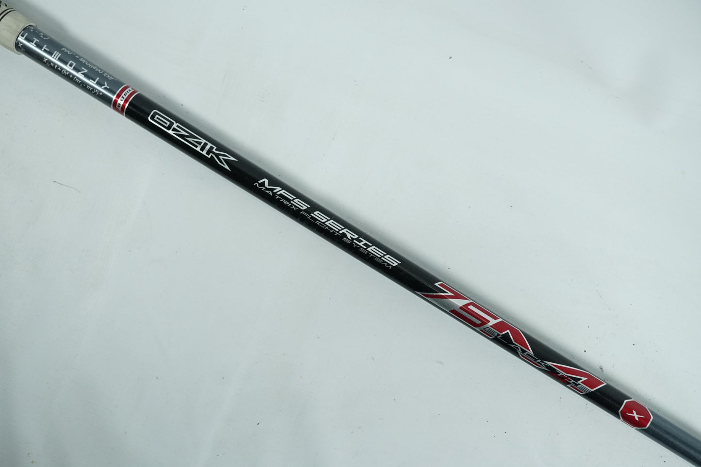 Ozik MFS Black Tie 75M Driver Shaft / Extra Stiff Flex / 42.5" / Callaway Adapte