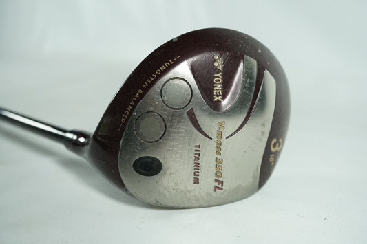 Yonex VMass 350FL 3 Wood 18° / Ladies Flex Graphite Shaft / New Grip