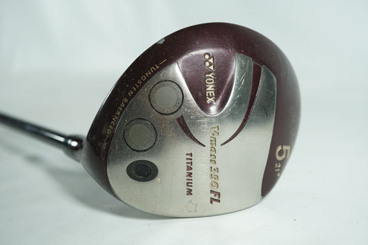 Yonex VMass 350FL 5 Wood 21° / Ladies Flex Graphite Shaft / New Grip