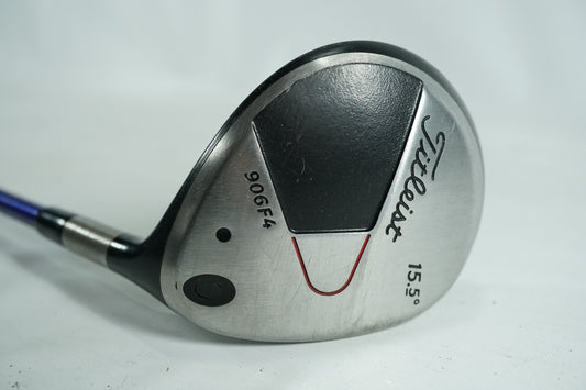 Titleist 906F4 3 Wood 15.5° / Regular Flex Graphite Design Shaft
