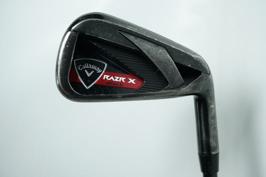 Callaway RAZR X Black 6 Iron / Stiff Flex Graphite Shaft