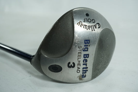Callaway Big Bertha Steelhead 3 Wood / Firm Flex Graphite Shaft / 250624174