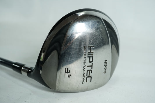 Hippo Hiptec 3 Wood 15° / Regular Flex Graphite Shaft