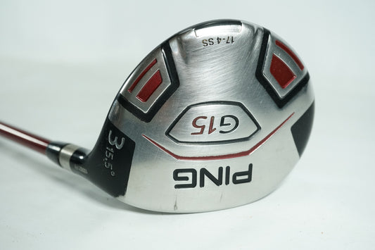 Ping G15 3 Wood 15° / Regular Flex Graphite Shaft