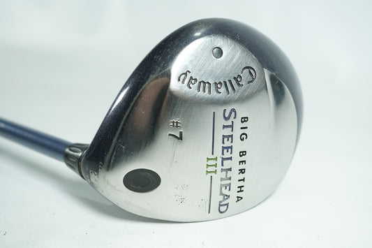Callaway Big Bertha Steelhead 3 7 Wood / Ladies Flex Graphite Shaft
