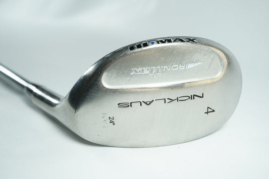 Nicklaus Hi Max 4 Hybrid 24° / Regular Flex Graphite Shaft / New Grip