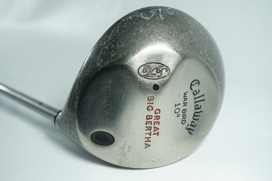 Callaway Great Big Bertha Warbird Driver 10° / Graphite Shaft / New Grip
