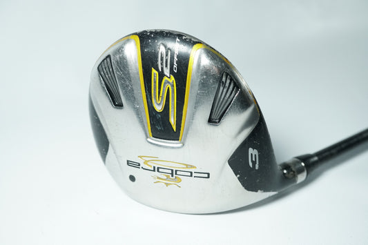 Cobra S2 3 Wood / Regular Flex Graphite Shaft / Left-Handed / New Grip