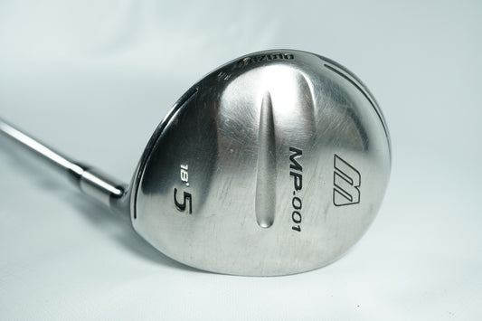 Mizuno MP001 5 Wood 18° / Regular Flex Graphite Shaft / New Grip