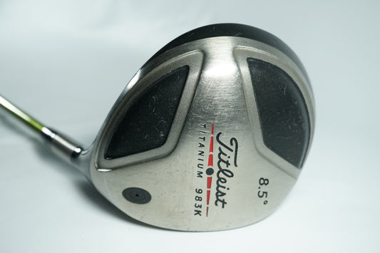 Titleist 983K Driver 8.5° / Stiff Flex Graphite Shaft / New Grip