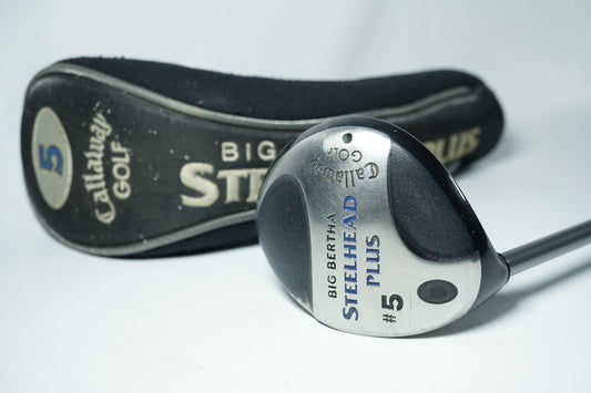 Callaway Big Bertha Steelhead Plus 5 Wood / Regular Flex Graphite Shaft / Left-H