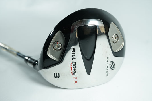 Progen Full Bore 2.5 3 Wood / Regular Flex Steel Shaft