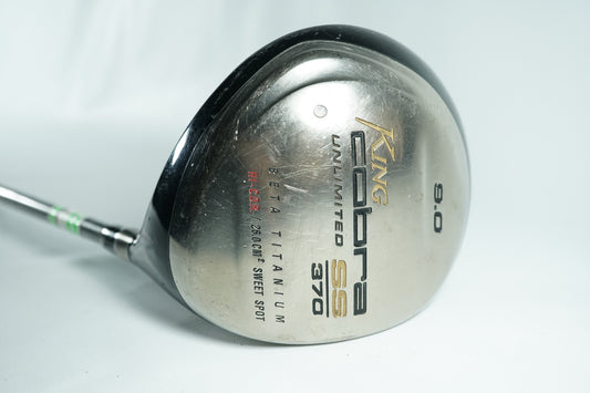 Cobra SS370 Driver 9° / Stiff Flex Graphite Shaft  / New Grip