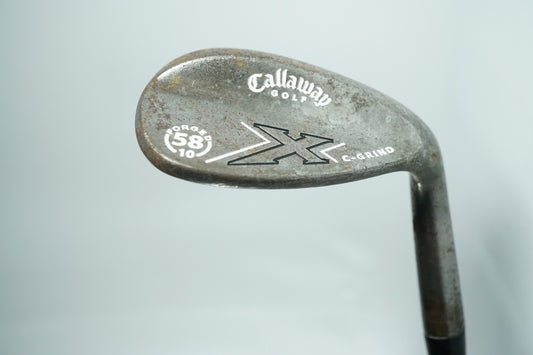 Callaway X Forged 58° Lob Wedge / Regular Flex Steel Shaft  / New Grip
