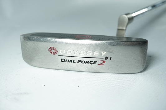 Odyssey Dual Force 2 1 Putter / 35" / New Grip