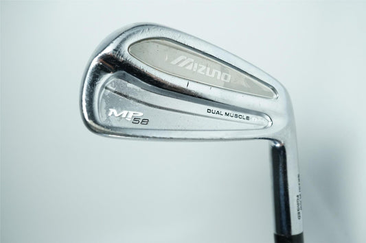 Mizuno MP58 6 Iron / Regular Flex Steel Shaft  / New Grip