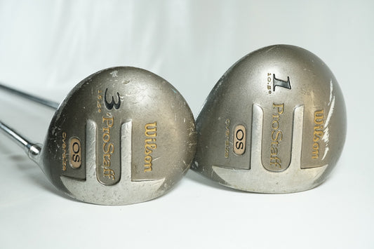 Wilson Prostaff OS Driver and 3 Wood / Graphite Shafts