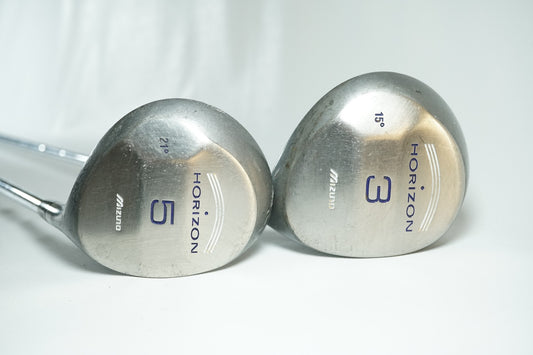 Mizuno Horizon 3 and 5 Wood / Ladies Flex Steel Shafts