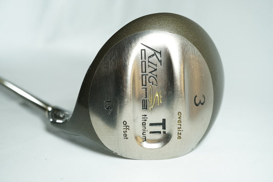 Cobra Oversize 3 Wood 15° / Senior Flex Graphite Shaft