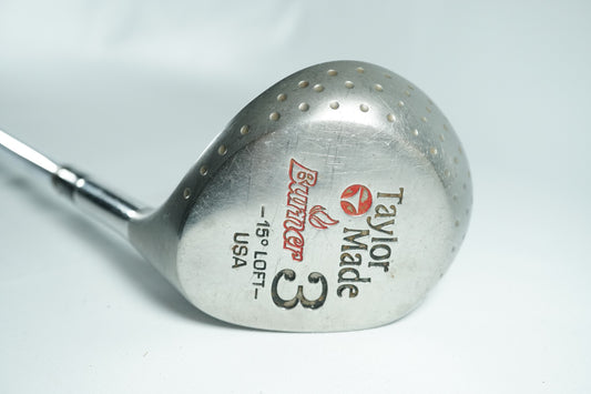 Taylormade Burner 3 Wood 15° / Steel Shaft  / New Grip
