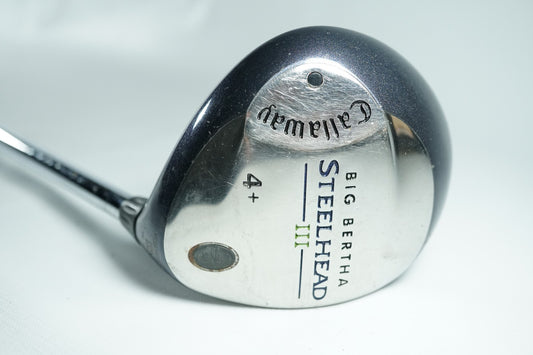 Callaway Big Bertha Steelhead 3 4+ Wood / Uniflex Steel Shaft  / New Grip