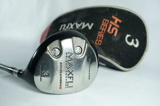 Maxfli Revolution WC 3 Wood / Stiff Flex Graphite Shaft / New Grip
