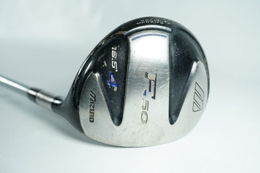 Mizuno F50 4 Wood 16.5° / Regular Flex Graphite Shaft / New Grip