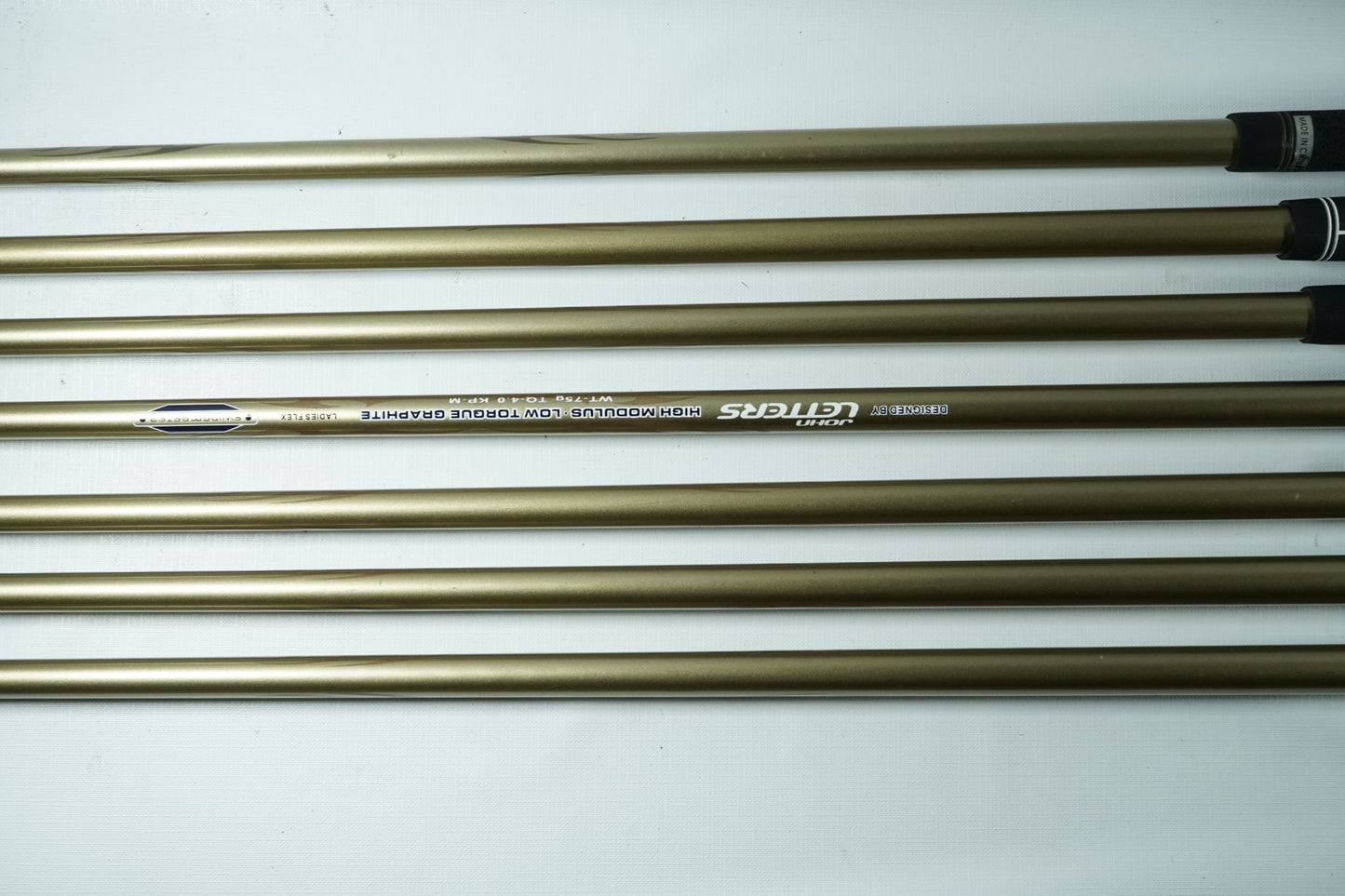 John Letters Swingmaster Irons / 5-SW / Ladies Flex Graphite Shafts