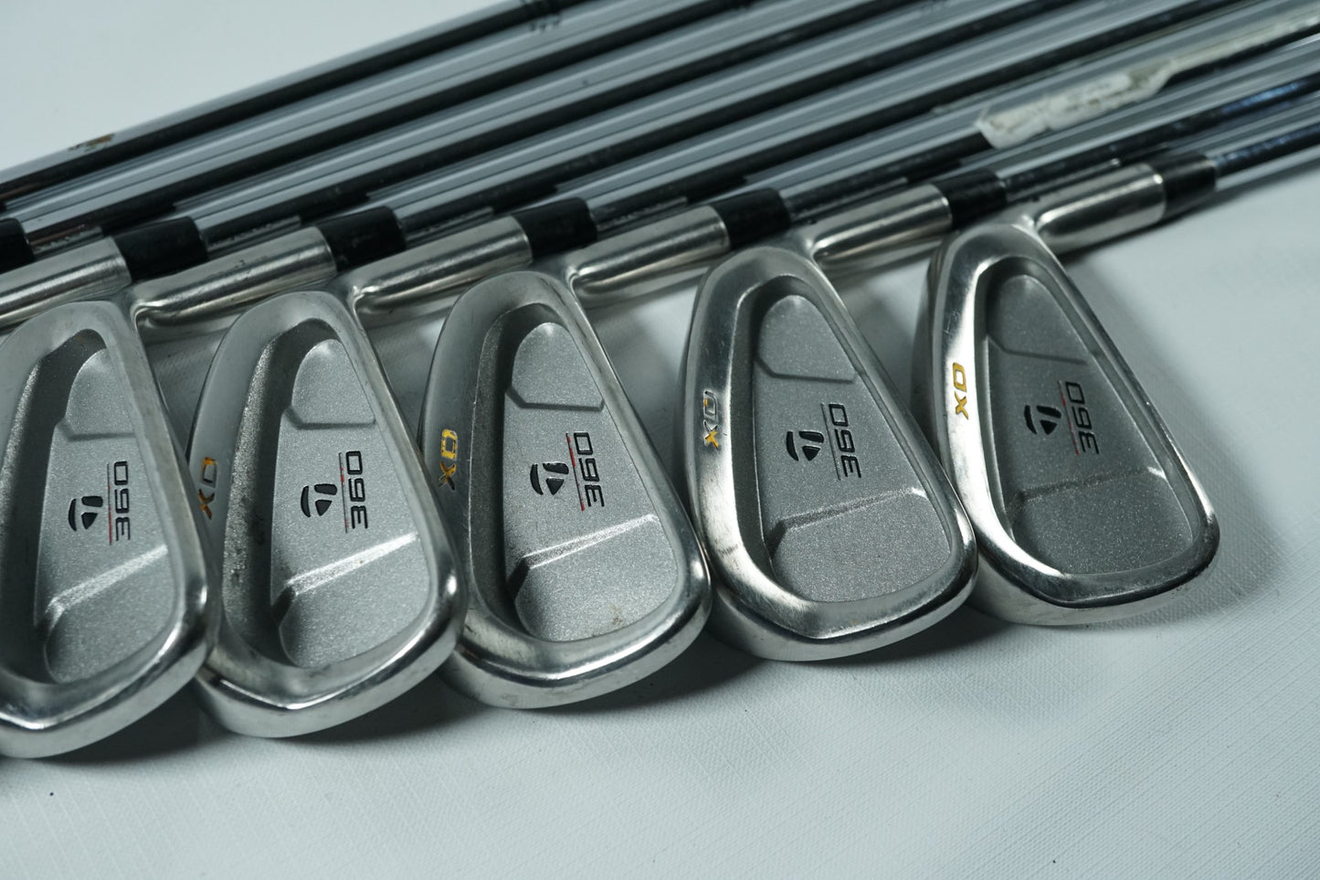 Taylormade 360 XD Irons / 3-PW / Regular Flex Steel Shafts
