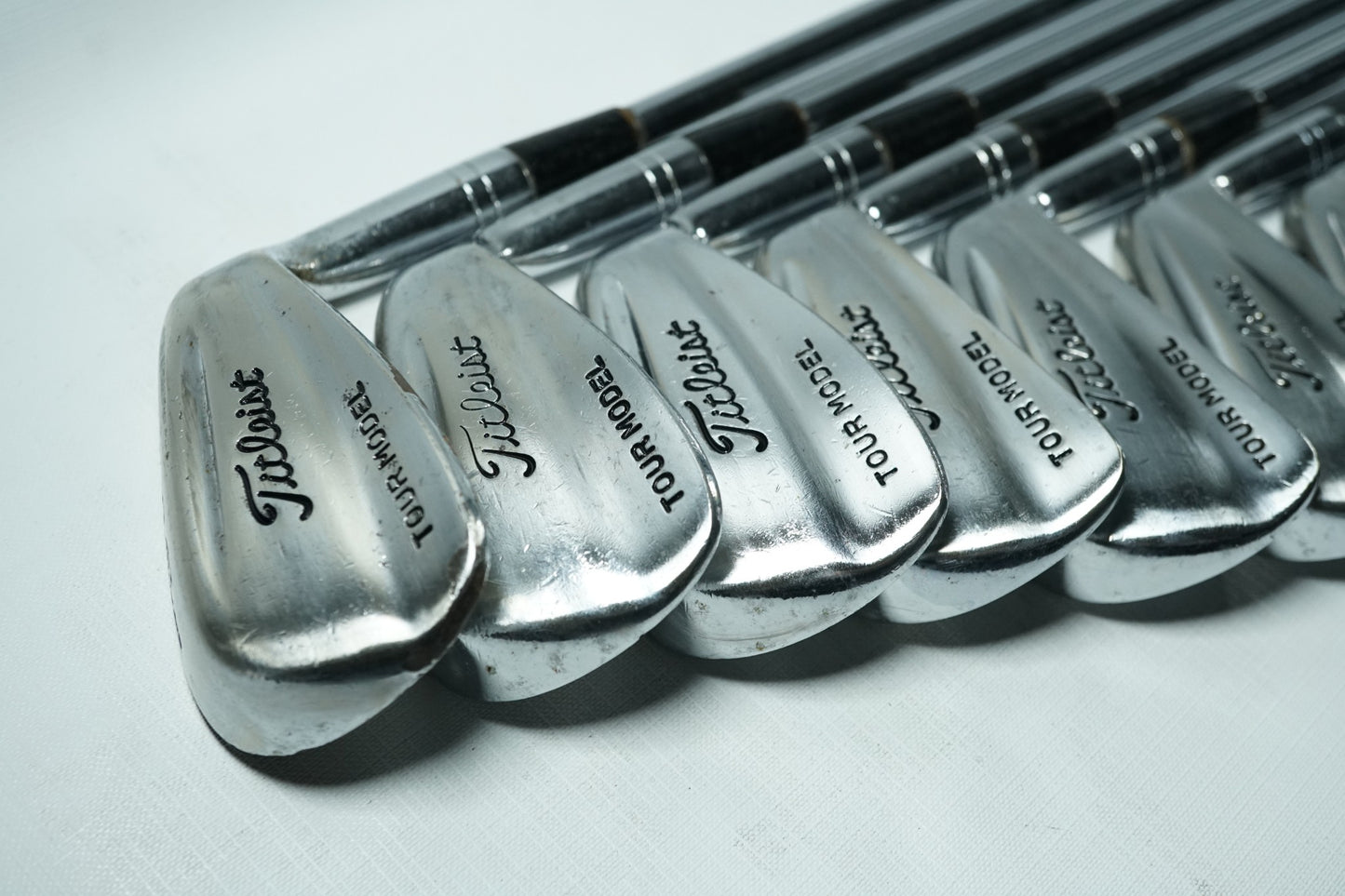 Titleist Tour Model Irons / 3-PW / Regular Flex Steel Shafts / New Grips
