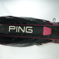 Ping Cart Bag / Black and Pink / With Rainhood