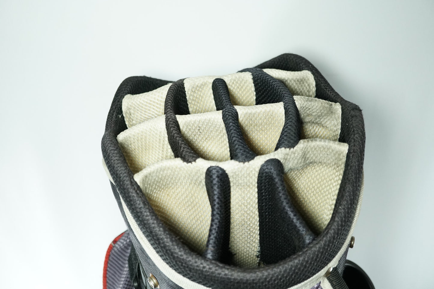 Fazer Cart Bag / Black, White and Red / With Rainhood