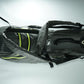 Motocaddy Aquaflex Cart and Stand Bag / Grey and Green / With Rainhood