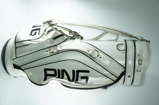 Ping Golf Cart Bag / White / With Rainhood