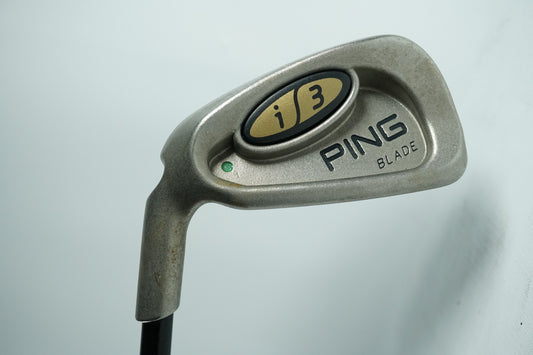 Ping i3 Blade 6 Iron / Green Dot / Stiff Flex Graphie Shaft / Left Handed