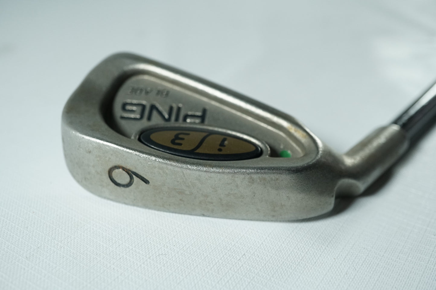 Ping i3 Blade 6 Iron / Green Dot / Stiff Flex Graphie Shaft / Left Handed