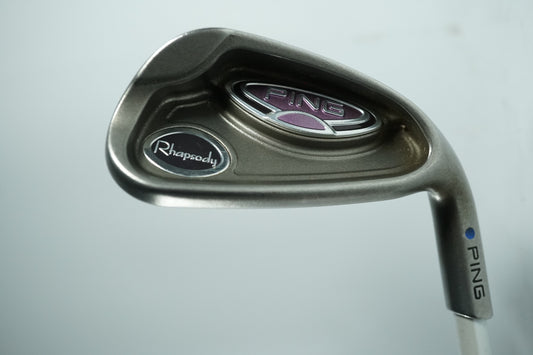 Ping Rhapsody 9 Iron / Ladies Flex Graphite Shaft