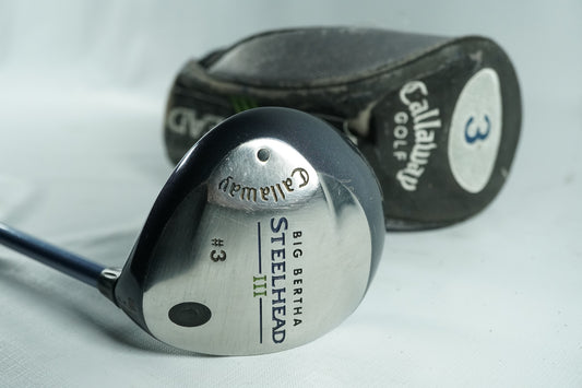 Callaway Big Bertha Steelhead 3 3 Wood / Ladies Flex Graphite Shaft / 10012518