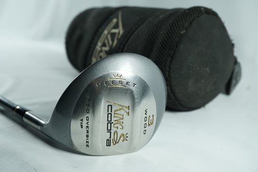 Cobra Oversize 3 Wood / Regular Flex Graphite Shaft / New Grip