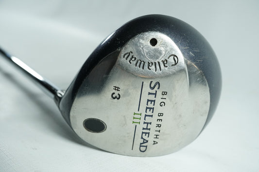 Callaway Big Bertha Steelhead 3 3 Wood / Uniflex Steel Shaft