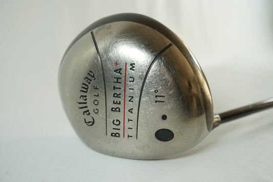 Callaway Big Bertha Titanium+ Driver 11° / Regular Flex Graphite Shaft / Left Ha