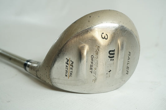 Wilson Fatshaft Railer 3 Wood / Ladies Flex Graphite Shaft