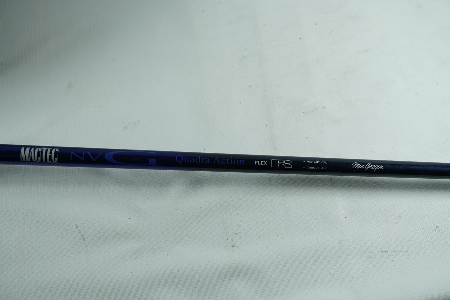 MacGregor Mactec NVG Driver 10.5° / Regular Flex Graphite Shaft / New Grip