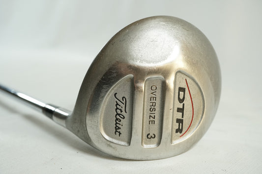 Titleist DTR Oversize 3 Wood / Regular Flex Steel Shaft